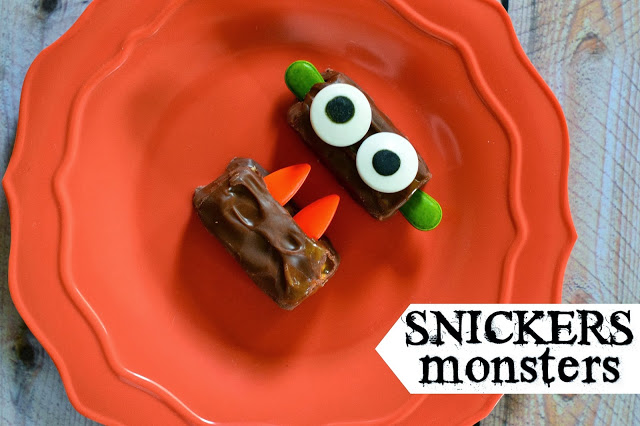 Snickers Monsters for Hallowwen