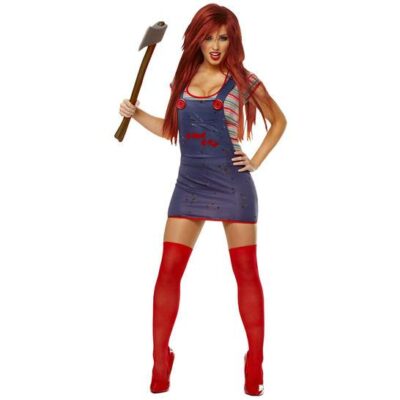 Sexy Chucky Womens Costume | Halloween Costume