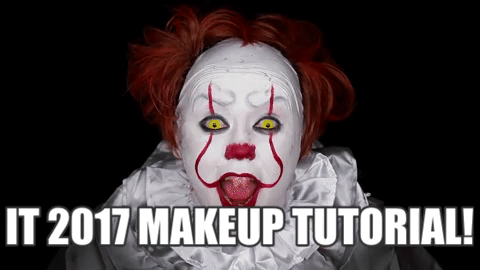 HD Makeup Tutorial of the new IT/ Pennywise from the 2017 Stephen King movie: IT!