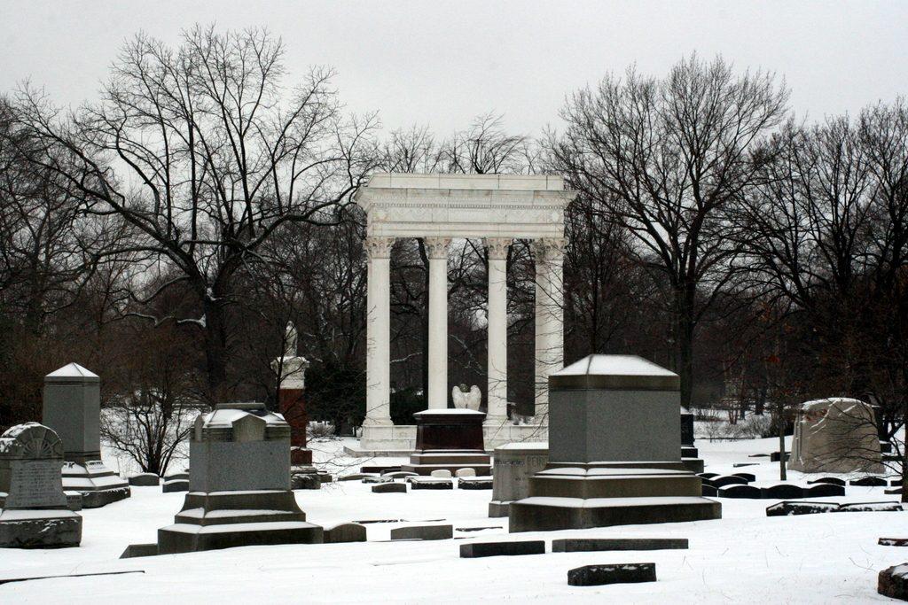 Graceland cemetery- known for its haunts